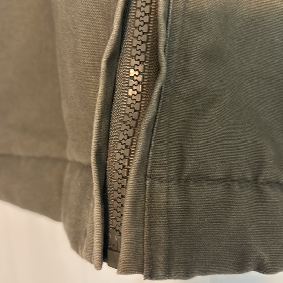 Vintage CODE BLUE Genuine Brand Men’s Khaki Cotton Quilted Work Jacket - Picture 16 of 17